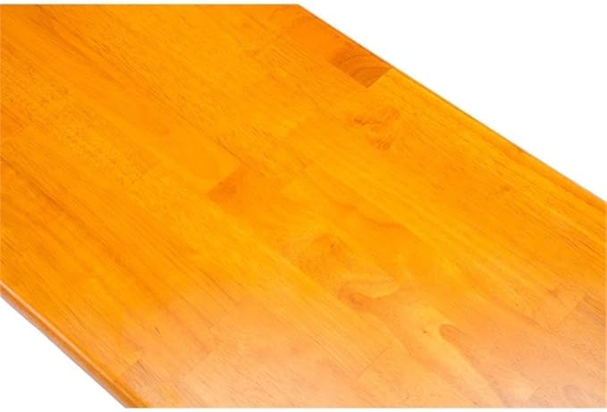 Boraam Shaker Backless Wood Bench - Oak