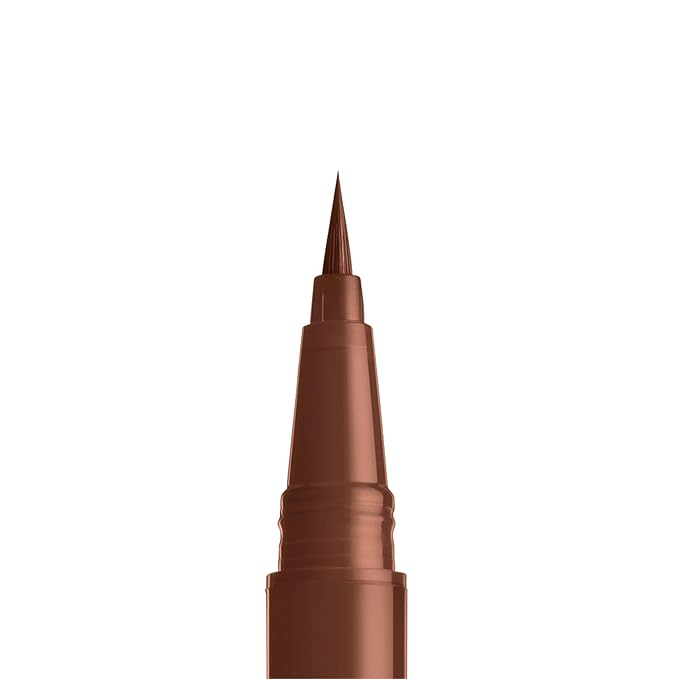 NYX PROFESSIONAL MAKEUP エピックインクライナー ウォータープルーフ リキッドアイライナー (ヴィーガンフォーミュラ) - グラハムクラッカー (ライトブラウン マット)
