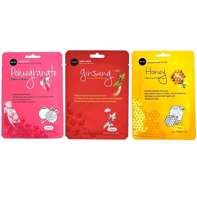 Celavi Essence Face Mask Paper Sheet Korea Skin Care Moisturizing 12 Pack Classic Facial Beauty