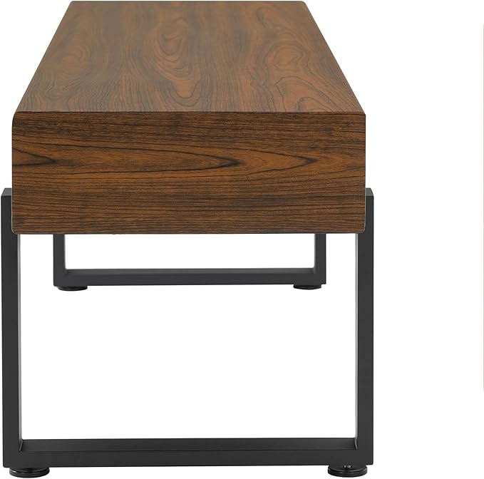 Merax 59" Wooden Dining Bench, Farmhouse Indoor Kitchen Table Benches, Bed Bench, Industrial Shoe Bench, Entryway Benches, Espresso