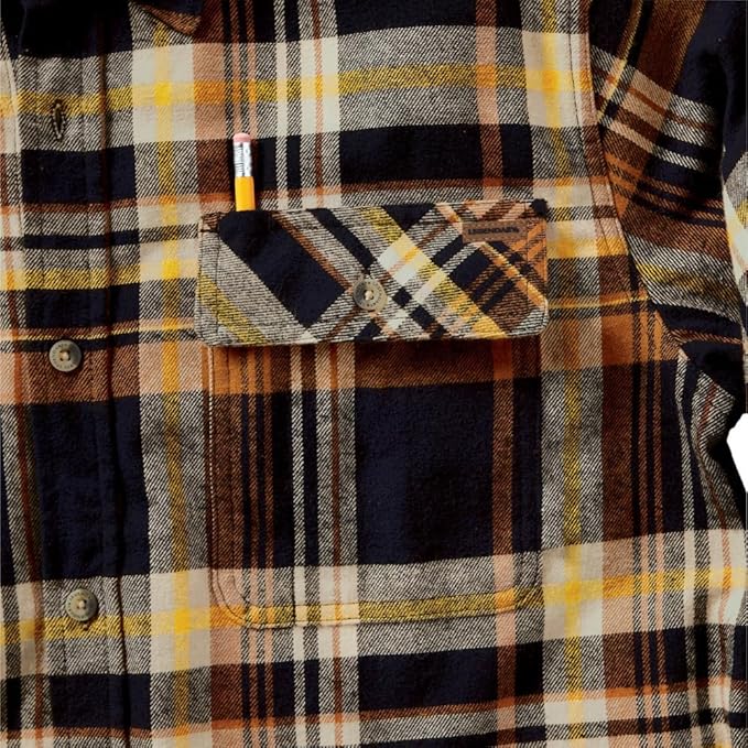 Legendary Whitetails Mens Long Sleeve Button Down 100% Cotton Flannel Shirt