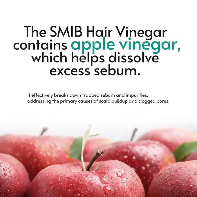 SMIB Hair Color & Scalp Detox Duo – Dark Brown Hair Dye Shampoo + Apple Vinegar Scalp Treatment with Probiotics – Gradual Gray Coverage & Deep Cleansing – Gentle Korean Formula – 2-Pack