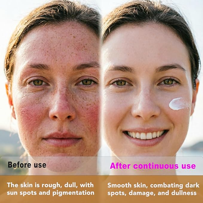 Korean Rice Sunscreen SPF 50+ PA++++, Broad Spectrum Mineral Formula, No White Cast, Water Resistant, All Skin Types, 1.7 oz 2-Pack