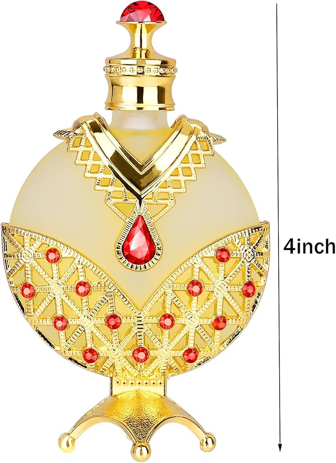 Gold Arabian Concentrated Perfume Oil, Arabic Perfumes for Women, Arabian Perfumes Oill- Long Lasting Perfume Oil (12ml)