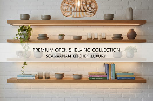 Open Shelving: How to Style Kitchen Shelves Like an Interior Designer
