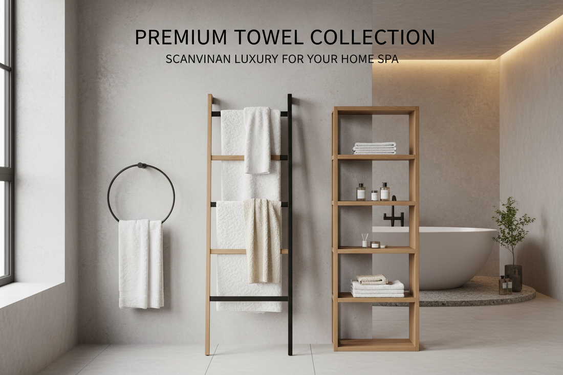 Towel Racks & Ladders: How to Keep Towels Warm, Dry & Beautifully Displayed