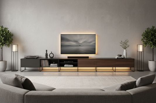 How to Choose the Perfect TV Stand or Media Console for Your Living Room