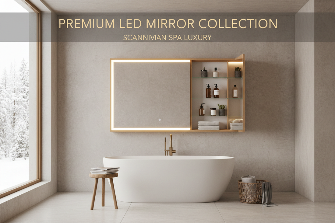 LED Mirror Cabinets: The Ultimate Bathroom Upgrade for Light, Storage & Style