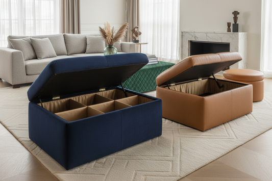 Storage Ottomans: The Ultimate Multitasking Furniture for Your Living Room