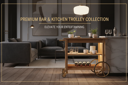 Bar Carts & Kitchen Trolleys: The Most Versatile Piece of Furniture You're Not Using