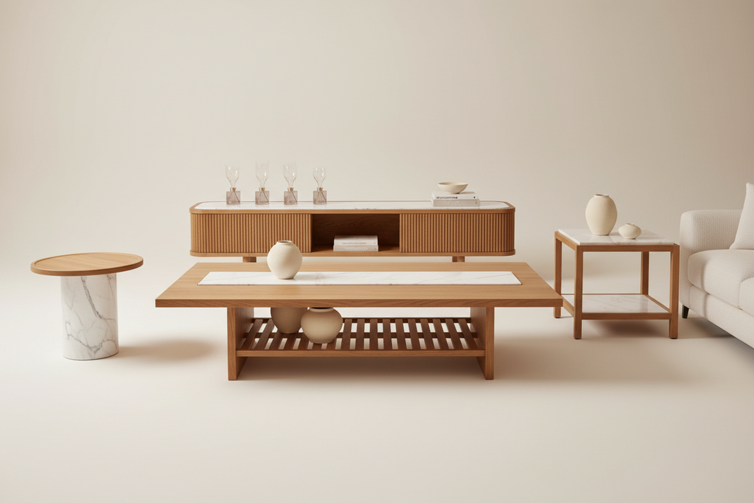 The Complete Guide to Living Room Tables: From Coffee Tables to Console Tables