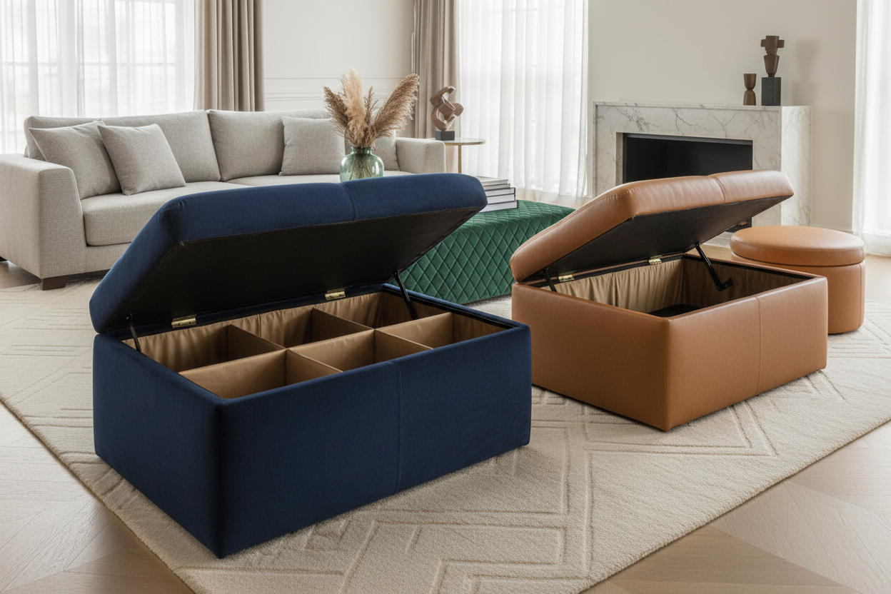 Storage Ottomans