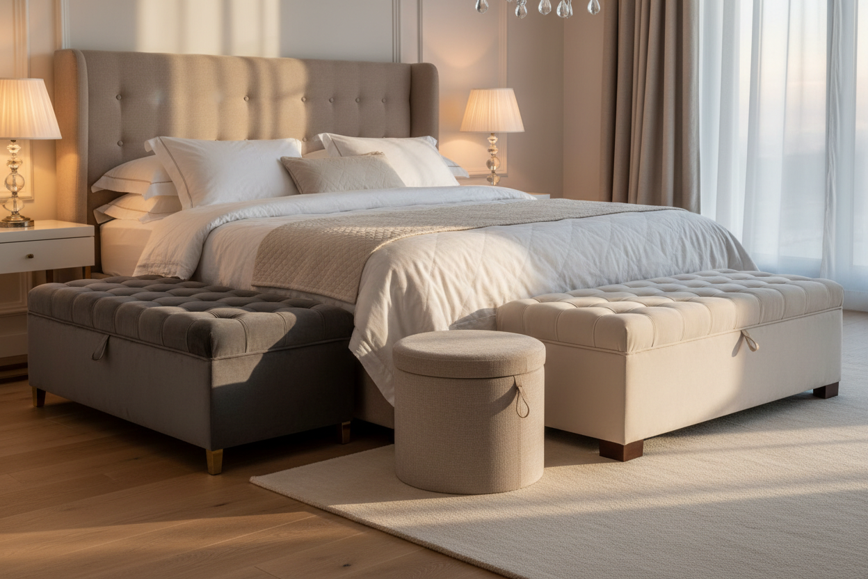 Blanket Boxes & Bedroom Ottomans