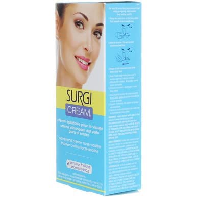 Surgiwax - Facial Hair Removal Cream 1 Oz X 2 Pack