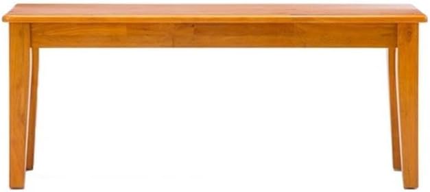 Boraam Shaker Backless Wood Bench - Oak