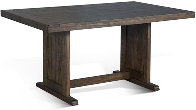 Pemberly Row 3-Piece Farmhouse Wood Breakfast Nook Set with Table, Hidden Storage, Planked Tops, Reversible Seating, in Tobacco Leaf Finish