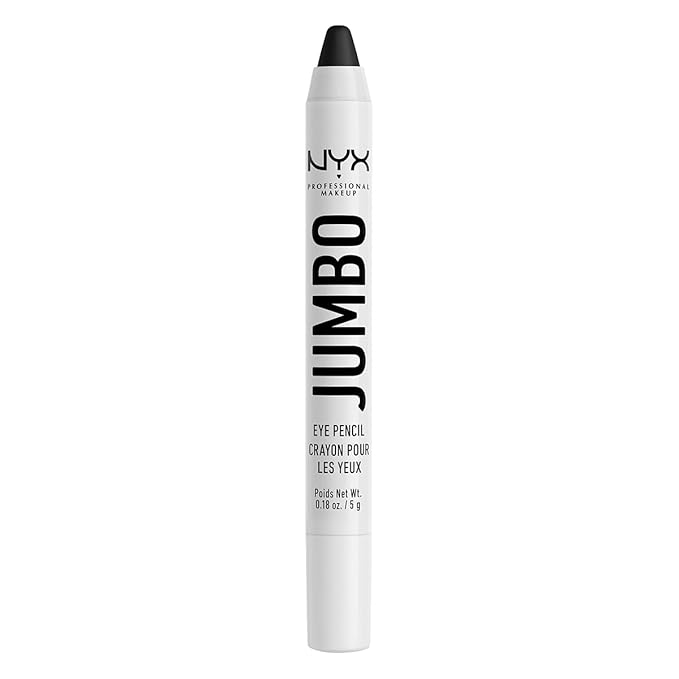 NYX PROFESSIONAL MAKEUP ジャンボ アイペンシル（アイシャドウ＆アイライナー） - ブラックビーン（ブラック）