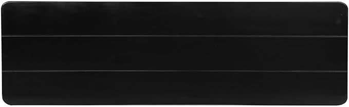 Flash Furniture Hercules Commercial Farmhouse Folding Bench, Antique Solid Pine Entryway Bench, Foldable Locking Legs, 40" x 12", Black Wash