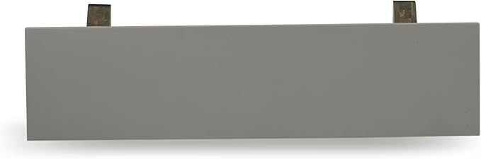 East West Furniture VB796 V-Style Modern Dining Room Bench with Solid Wood Seat, 60x15x18 Inch, Multi-Color