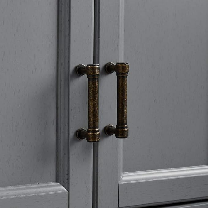Crosley Furniture Tara Over The Toilet Storage Cabinet and Bathroom Organizer with a Drawer and Shelves, Vintage Gray