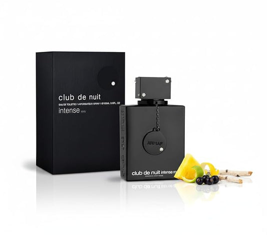 ARMAF クラブ ドゥ ニュイ インテンス マン EDT メンズ 新品未開封、ブラック、3.6フロリダオンス