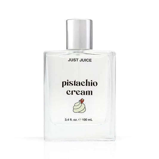 Just Juice ピスタチオクリーム - 男女兼用グルマンフレグランス - ピスタチオ、フレンチバニラ、クリーミーウッドの香り - 100ml