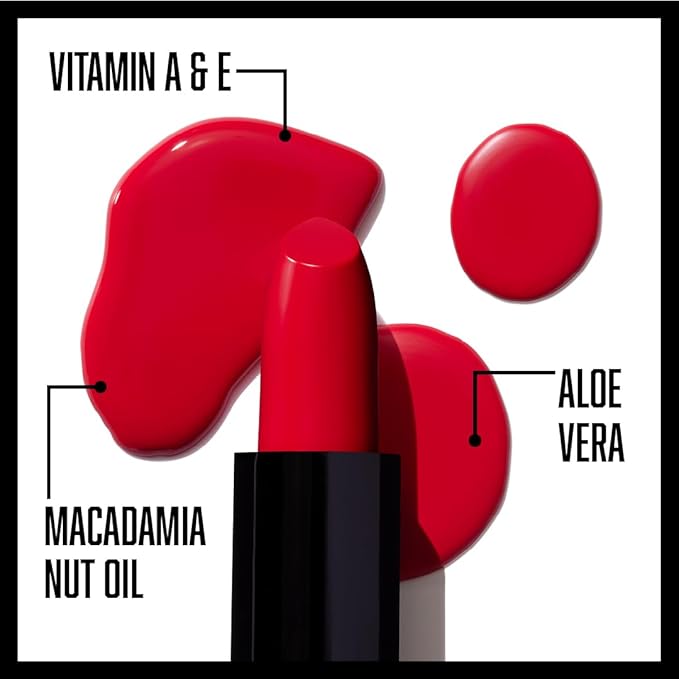 wet n wild Silk Finish Lipstick, Hydrating Rich Buildable Lip Color, Formulated with Vitamins A,E, & Macadamia for Ultimate Hydration, Cruelty-Free & Vegan - Fuchsia with Blue Pearl (Pack of 2)