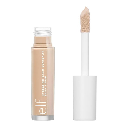 e.l.f. Cosmetics ハイドレーティングサテンカモコンシーラー ミディアムベージュ 0.203液量オンス