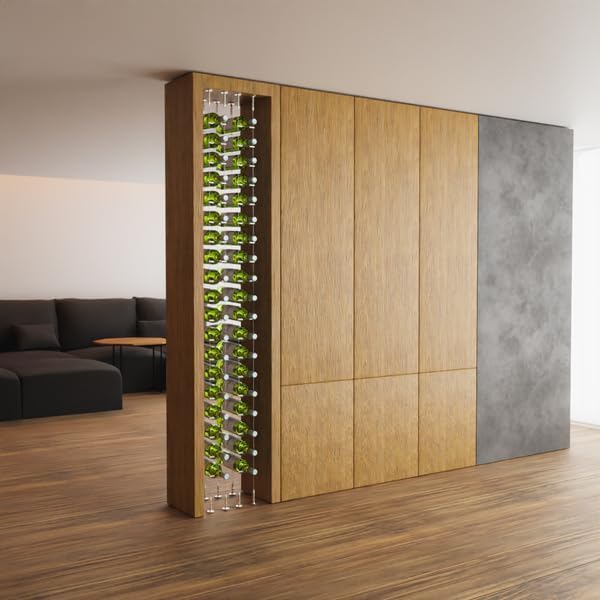 Cable Wine Racking System - Floor to Ceiling Wine Storage by Wine Stash