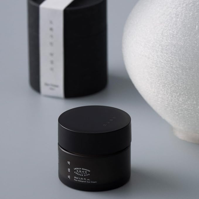 Rice Makgeolli Eye Cream – Deeply Hydrating & Nourishing – Made with Domestically Sourced Korean Rice – 30 ml (1.01 Fl Oz) – Korean Skincare