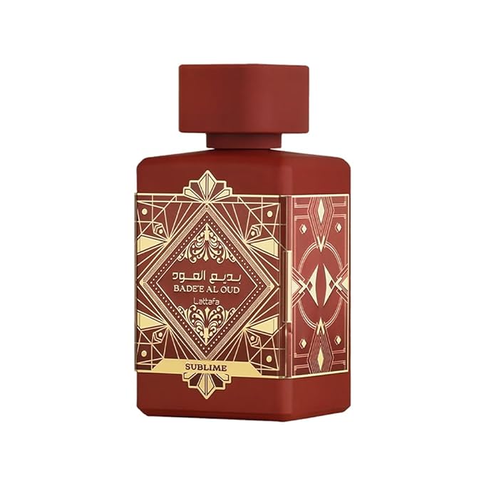 Lattafa Bade'e Al Oud Sublime - トロピカル、フルーティー、フレッシュ、バニラの香りのオードパルファム、ユニセックス向け、持続性の高いフレグランス、3.40オンス / 100 ml