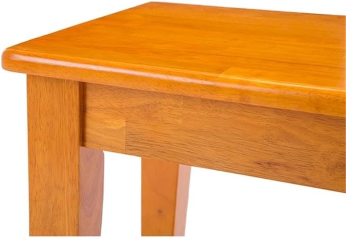 Boraam Shaker Backless Wood Bench - Oak