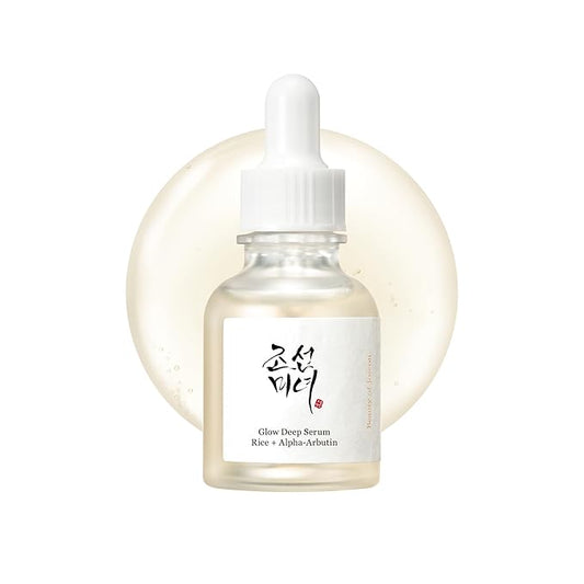 Beauty of Joseon Glow Deep Serum Rice Alpha-Arbutin for Uneven Dull Skin Tone, Daily Korean Skin Care for Men and Women 30ml, 1 fl.oz
