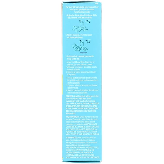 Surgiwax - Facial Hair Removal Cream 1 Oz X 2 Pack