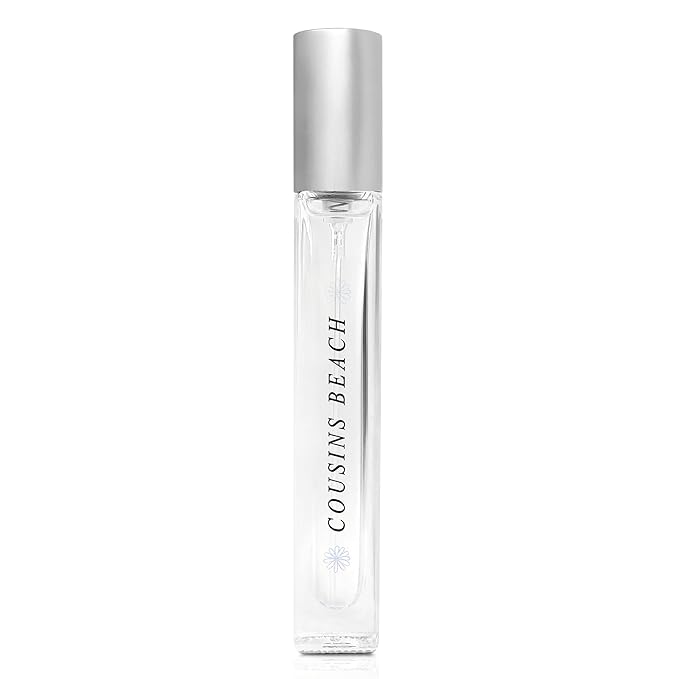 Just Juice - The Summer I Turned Pretty Cousins Beach - Beachy, Creamy Coconut and Vanilla Perfume for Women and Men - 0.3 oz