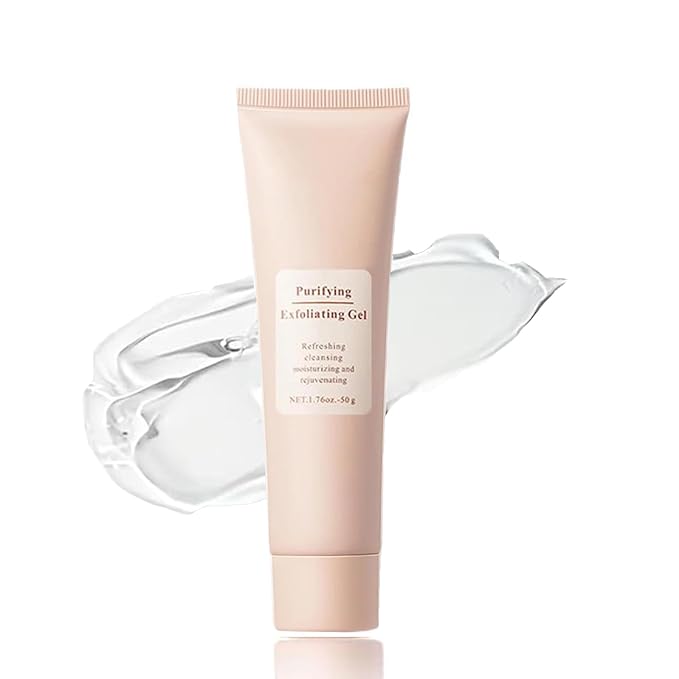 Purifying Exfoliating Gel, Face and Body Exfoliating Scrub Gel, Deep Cleansing Moisturizing Facial Exfoliator for All Skin Types (1pcs)