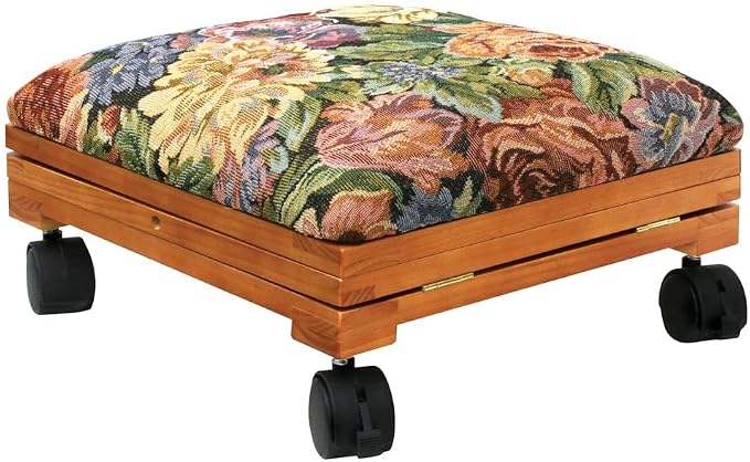 Footrest Adjustable Fold-A-Way Tapestry