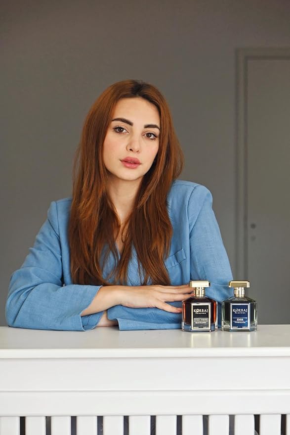 KORBAJ PARFUMS トキシックデザイア - 男女兼用アラビアンパフューム、EDPメンズコロン、コニャックオイル、オークアブソリュート、シナモンエッセンス、トンカビーン - サンダルウッド、プラリネ - バニラパフューム 100ml