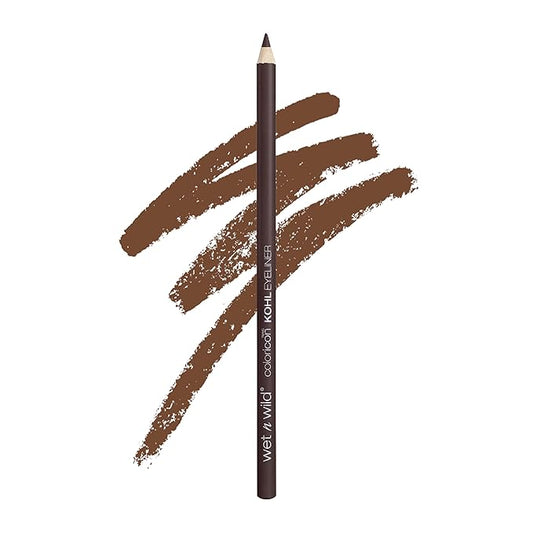 wet n wild カラーアイコン コールアイライナーペンシル - 濃厚高発色、なめらかクリーミーな使い心地、長時間持続するマット仕上げ、多用途、クルエルティフリー - Simma Brown Now!