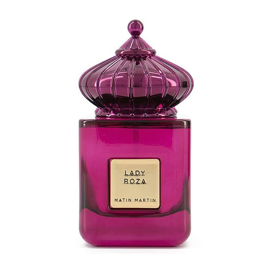 Matin Martin Lady Roza - Luxury Arabian Perfume for Women - Floral Fragrance with Notes of Bergamot, Rose, Vetiver, Cedar - Arabic Long Lasting Scent - Eau de Parfum - Travel Size - 3.4 oz EDP Spray