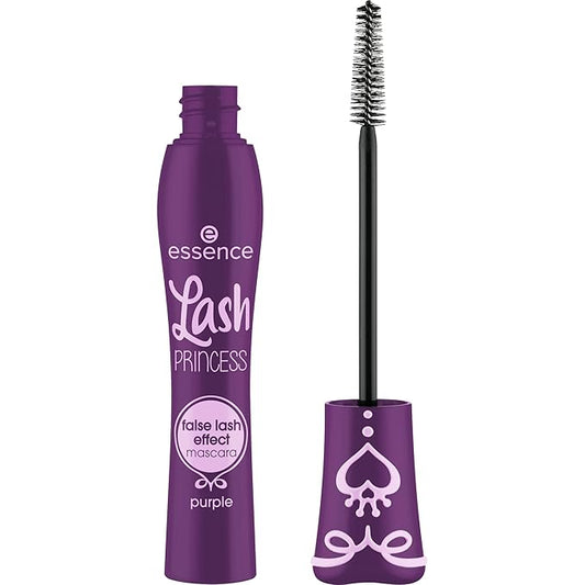 essence | ラッシュ プリンセス 偽まつげ効果マスカラ パープル | ボリューム＆ロング効果マスカラ コニックファイバーブラシ | ヴィーガン＆クルエルティフリー