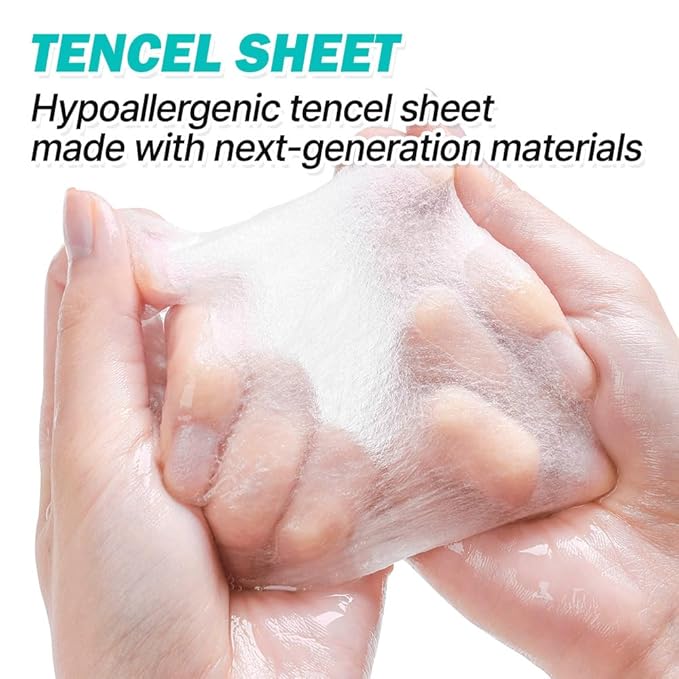 EUNYUL Clean & Fresh Sheet Mask Set, Pack of 10, 0.74 fl oz Each, Korean Facial Sheet Masks Variety Pack for Daily Skincare