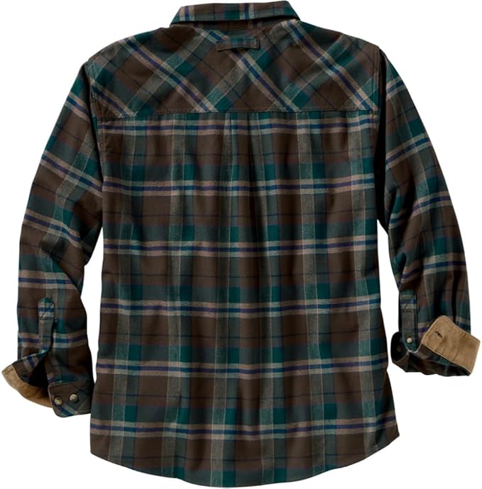 Legendary Whitetails Mens Long Sleeve Button Down 100% Cotton Flannel Shirt