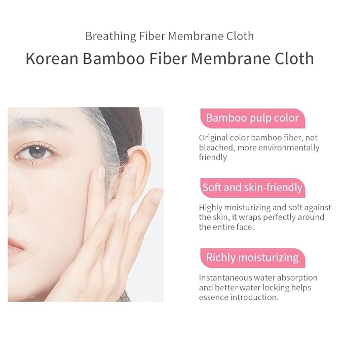ELT Red Cactus Extract Sheet Mask 10 Pack (5,000 ppm) - Hydrating & Plumping Korean Face Mask with Hyaluronic Acid - Brightening & Anti-Aging Care, Vegan Korean Skincare (25g / 0.88 oz Each)