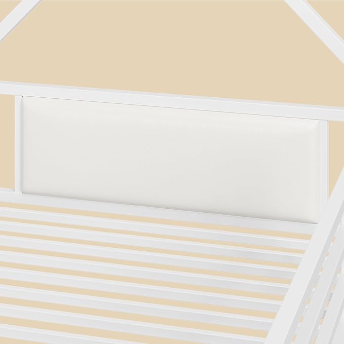 LIKIMIO Bunk Bed Twin Over Twin, House Bed Frame with 6 Storage Drawers,Hall Tree, Twin Bed with Metal Slats for Dormitory and Bedroom, Space Saving, No Box Spring Needed, White
