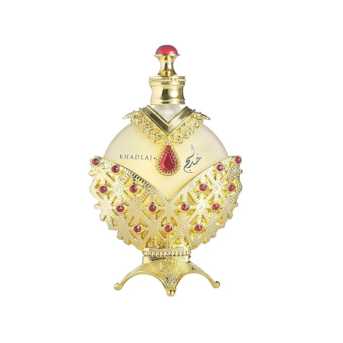 KHADLAJ PERFUMES Hareem Al Sultan Gold Concentrated Perfume Oil for Unisex, 1.18 Ounce | for Unisex, 1.18, Ounce