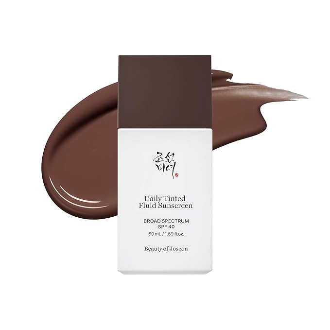 Beauty of Joseon Daily Tinted Fluid Sunscreen 12 Shades for Face Moisturizing Broad Spectrum SPF 40 Korean Skincare 50ml, 1.69 fl.oz #DP320