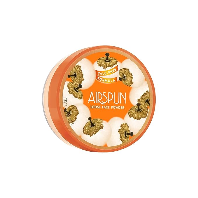 Airspun Loose Setting Powder, Talc-Free, Pore Minimizer, Oil Absorbing Face Powder - Honey Beige