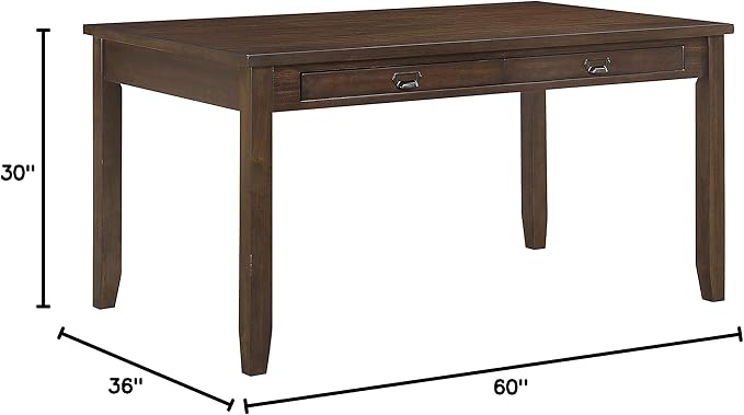 Lexicon Willow Dining Table, Dark Cherry