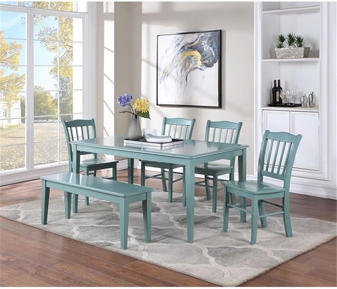 Boraam Colorado Shaker Backless Wood Bench - Aspen Valley